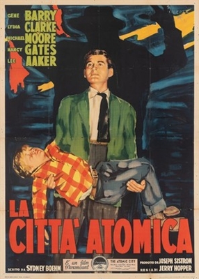 The Atomic City Poster with Hanger