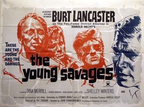 The Young Savages Canvas Poster