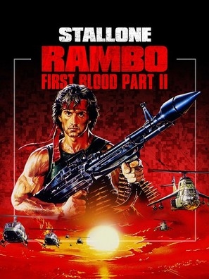 Rambo: First Blood Part II Stickers 1788593