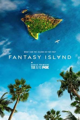 Fantasy Island Poster with Hanger