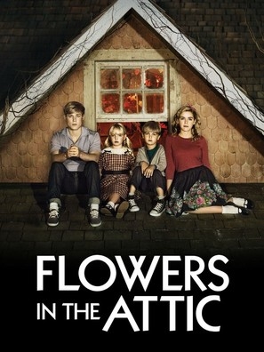 Flowers in the Attic Wooden Framed Poster
