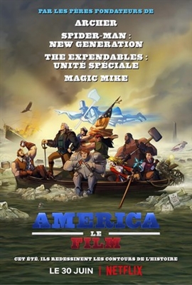 America: The Motion Picture Wood Print