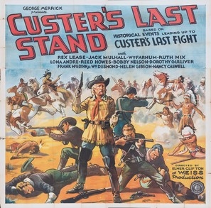 Custer's Last Stand Poster with Hanger