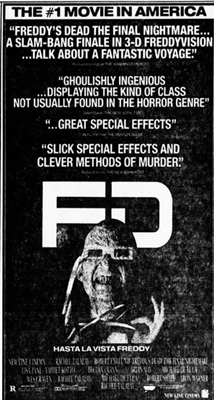 Freddy's Dead: The Fi... Wooden Framed Poster