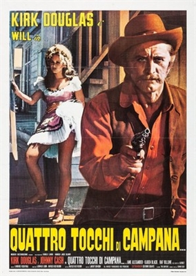 A Gunfight Wooden Framed Poster