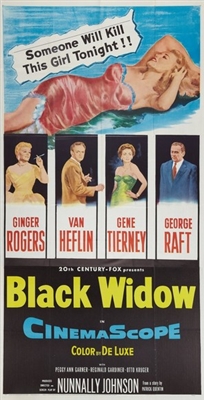 Black Widow Metal Framed Poster