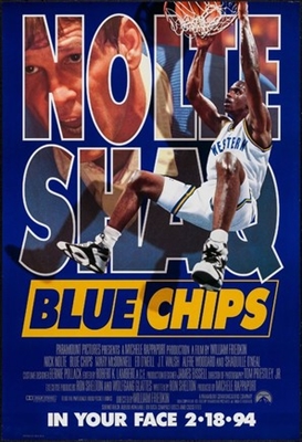 Blue Chips Canvas Poster
