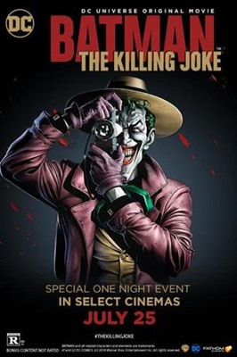 Batman: The Killing Joke Poster with Hanger