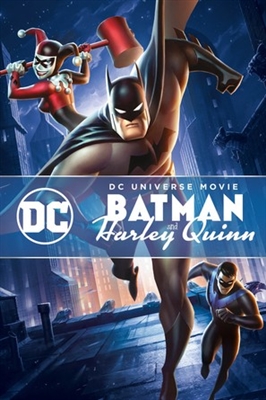 Batman and Harley Quinn Metal Framed Poster