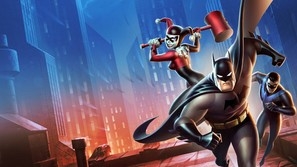 Batman and Harley Quinn Poster with Hanger