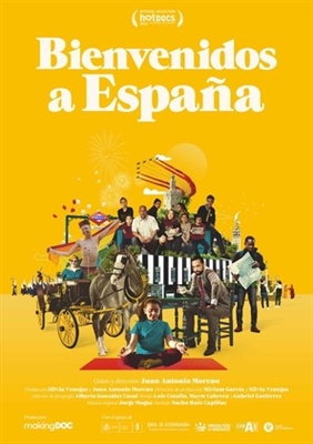 Bienvenidos a España Metal Framed Poster