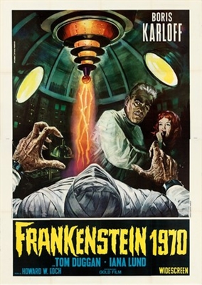 Frankenstein - 1970 Mouse Pad 1791970