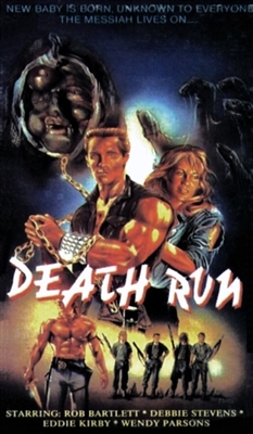 Death Run Wooden Framed Poster