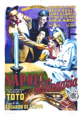 Napoli milionaria Wooden Framed Poster
