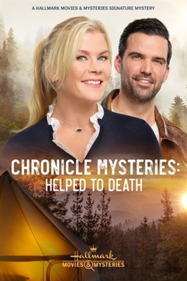 &quot;Chronicle Mysteries&quot; Helped to Death Poster with Hanger