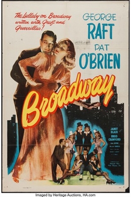 Broadway Poster with Hanger