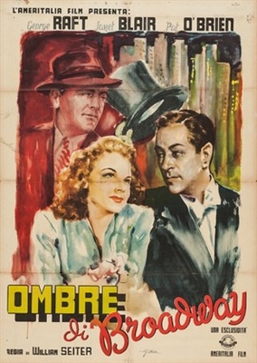 Broadway Poster with Hanger