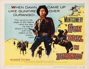 Gun Duel in Durango Canvas Poster