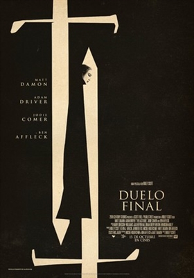 The Last Duel Metal Framed Poster