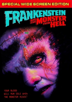 Frankenstein and the Monster from Hell Metal Framed Poster
