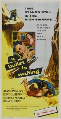 A Bullet Is Waiting Poster with Hanger