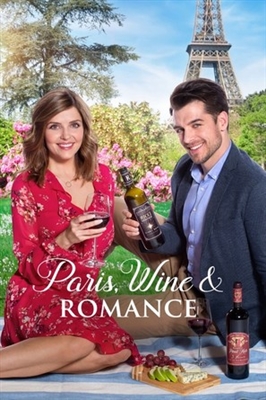 A Paris Romance Poster with Hanger
