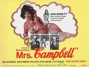 Buona Sera, Mrs. Campbell Metal Framed Poster
