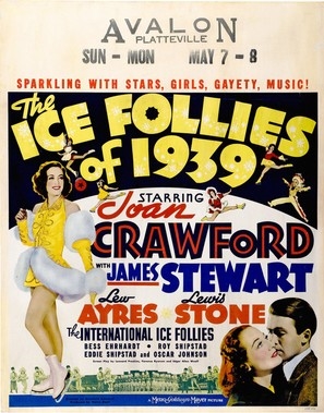 The Ice Follies of 1939 Metal Framed Poster