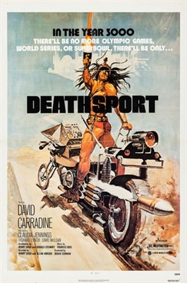 Deathsport Canvas Poster
