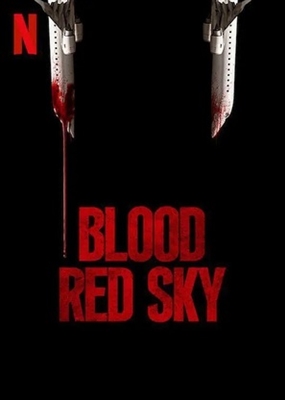 Blood Red Sky Poster with Hanger