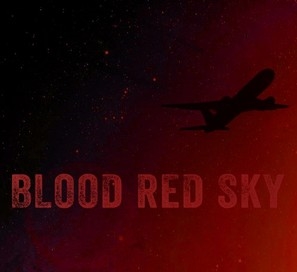 Blood Red Sky Wood Print