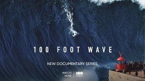 100 Foot Wave Metal Framed Poster