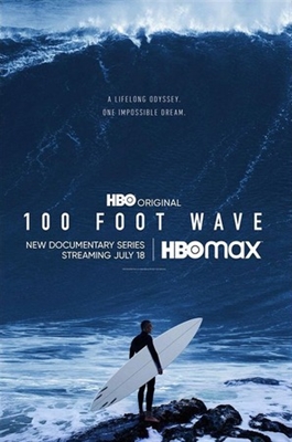 100 Foot Wave Canvas Poster