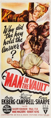 Man in the Vault Poster with Hanger