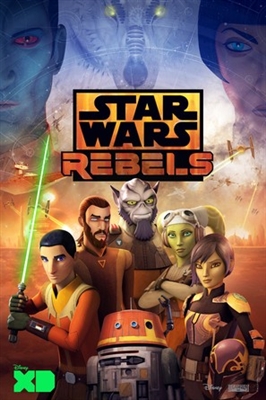 Star Wars Rebels Wooden Framed Poster