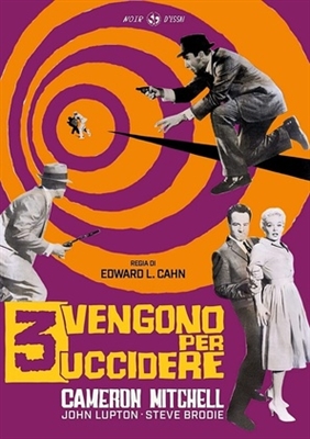 Three Came to Kill Poster with Hanger