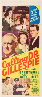 Calling Dr. Gillespie Wooden Framed Poster