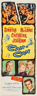 Can-Can Wooden Framed Poster