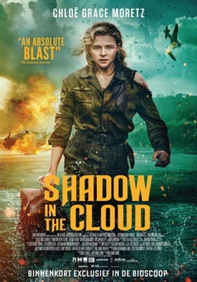 Shadow in the Cloud Poster with Hanger
