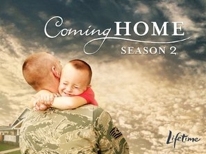 Coming Home Wooden Framed Poster
