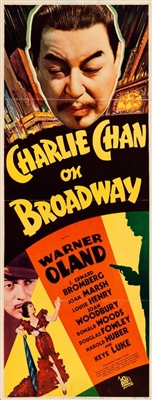 Charlie Chan on Broadway Wooden Framed Poster