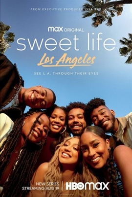 &quot;Sweet Life: Los Angeles&quot; Wooden Framed Poster