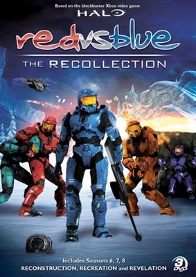 &quot;Red vs. Blue: The Blood Gulch Chronicles&quot; Poster with Hanger