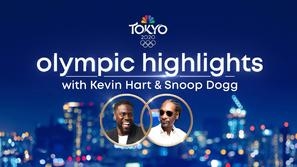 &quot;Olympic Highlights with Kevin Hart &amp; Snoop Dogg&quot; Metal Framed Poster