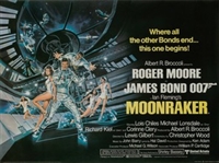 Moonraker movie poster