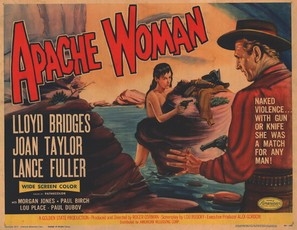 Apache Woman Metal Framed Poster