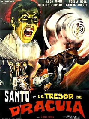 Santo en El tesoro de Drácula Poster with Hanger