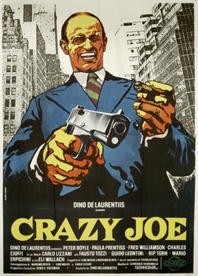 Crazy Joe Wooden Framed Poster