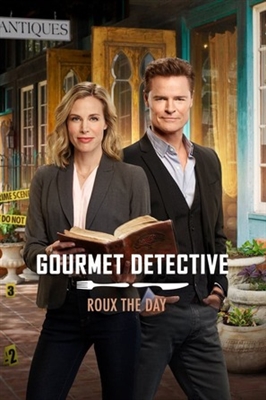 &quot;The Gourmet Detective&quot; Roux the Day Poster with Hanger