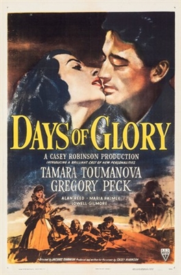 Days of Glory calendar